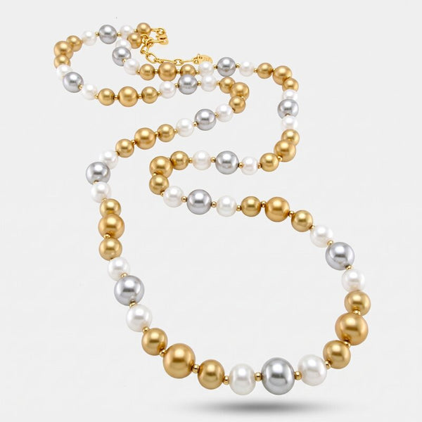 Collana in Metallo con pietre - BYSIMON gioielli