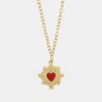 Collana in Metallo con cuore Sacro - BYSIMON gioielli