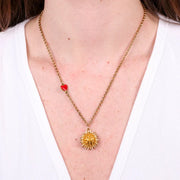 Collana in Metallo con riccio di mare