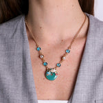 Collana in Metallo con pendente  e stelle marine - BYSIMON gioielli
