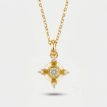 Collana in Metallo croce gialla - BYSIMON gioielli