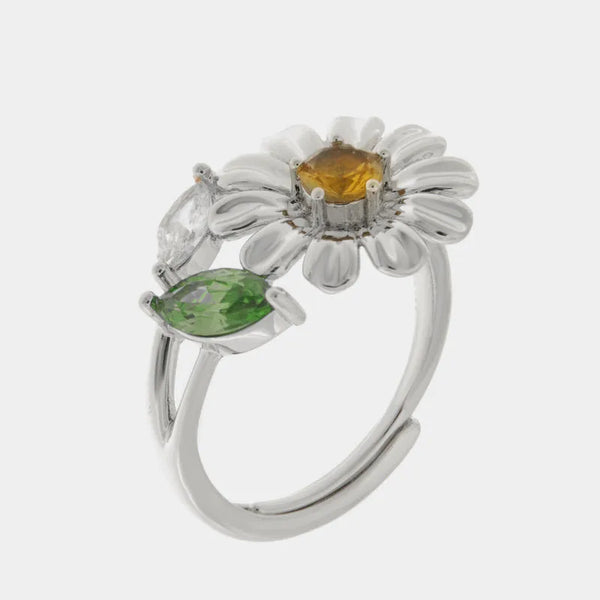 Anello in Metallo margherita - BYSIMON gioielli