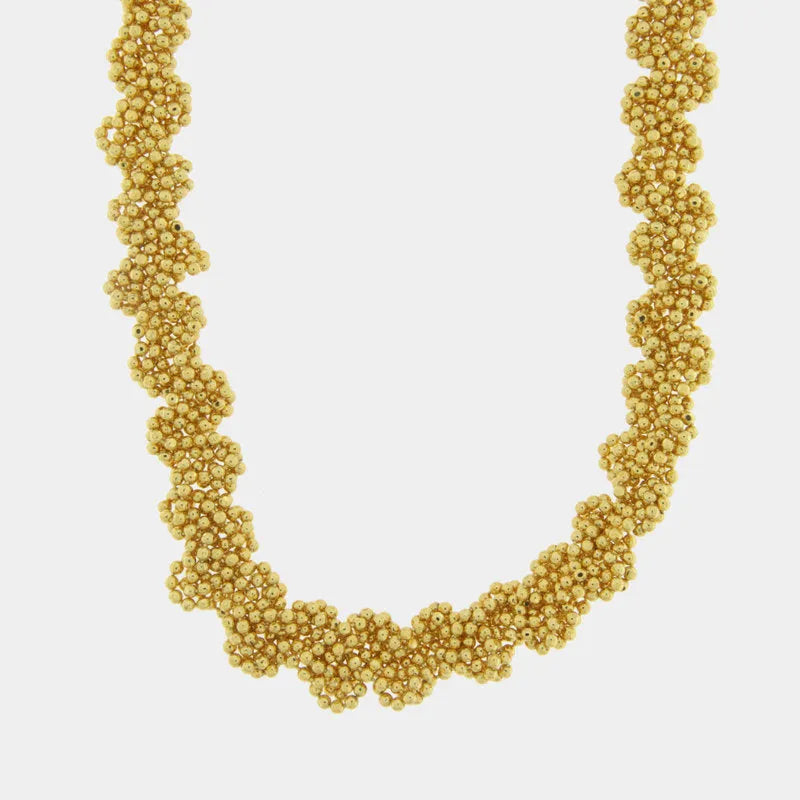 Collana in Metallo girocollo con perline intrecciate AMOVENEZIA - gioiello BySimon
