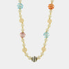 Collana in Metallo con cristalli colorati ispirati al vetro di Murano