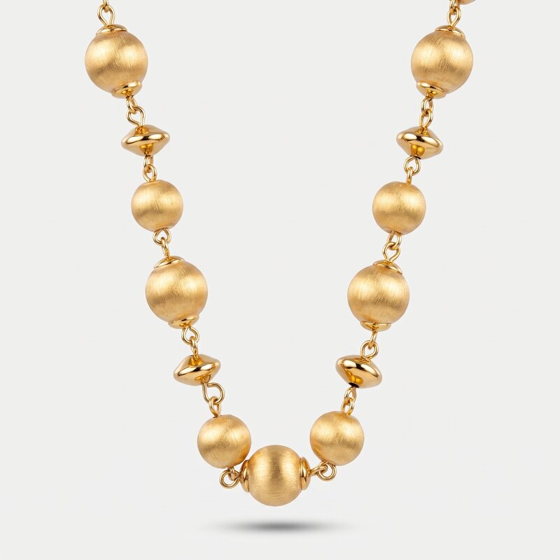 Collana in Metallo con sfere - BYSIMON gioielli