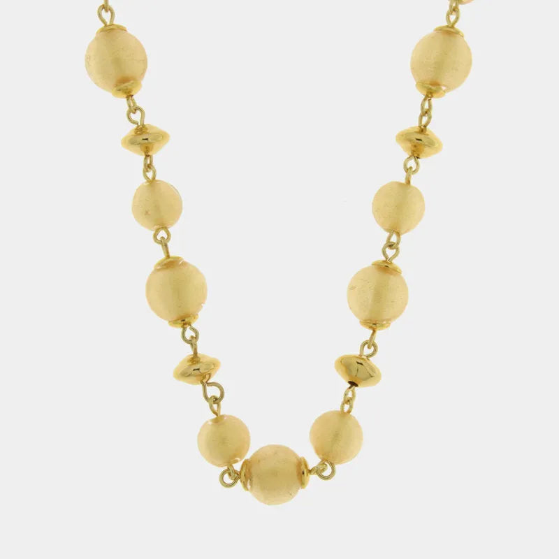 Collana in Metallo con sfere