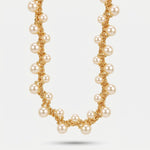 Collana in Metallo con perle - BYSIMON gioielli