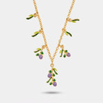 Collana in Metallo con olive - BYSIMON gioielli