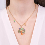 Collana in Metallo con albero