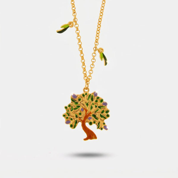 Collana in Metallo con albero - BYSIMON gioielli