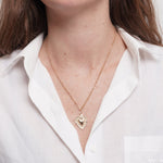 Collana in Metallo cuore sacro - BYSIMON gioielli