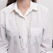 Collana in Metallo giro di perle