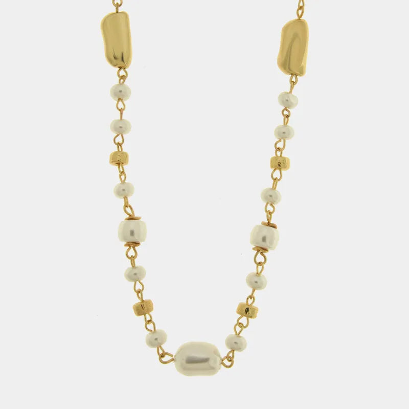 Collana in Metallo giro di perle AMOVENEZIA - gioiello BySimon