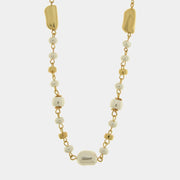 Collana in Metallo giro di perle