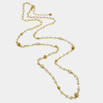 Collana in Metallo giro di perle e cristalli