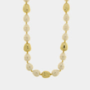 Collana in Metallo giro di perle