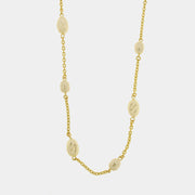 Collana in Metallo perle