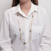 Collana in Metallo cristalli di Murano