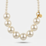 Collana in Metallo perle grandi - BYSIMON gioielli