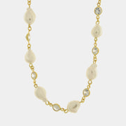 Collana in Metallo perle grandi