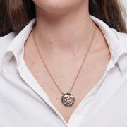 Collana in Metallo campanella, stella, Capri