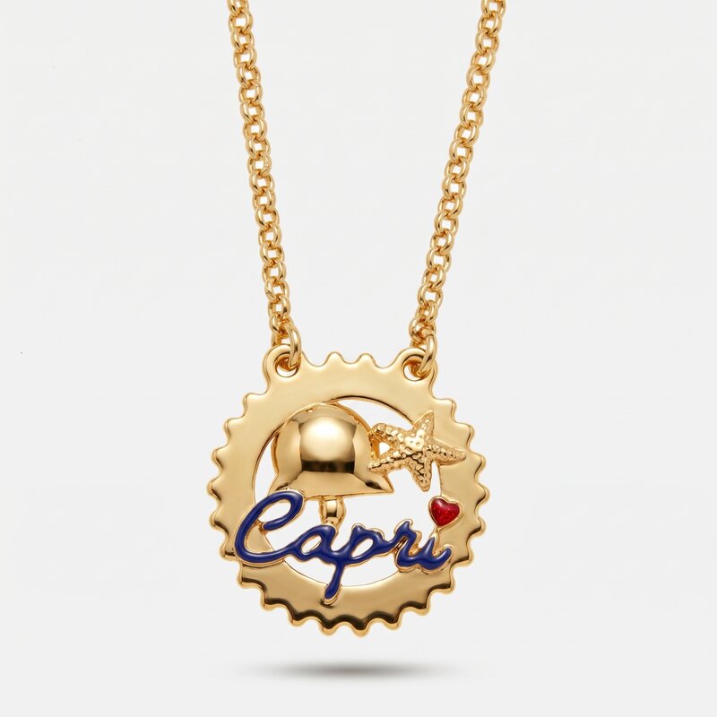 Collana in Metallo campanella, stella, Capri - BYSIMON gioielli