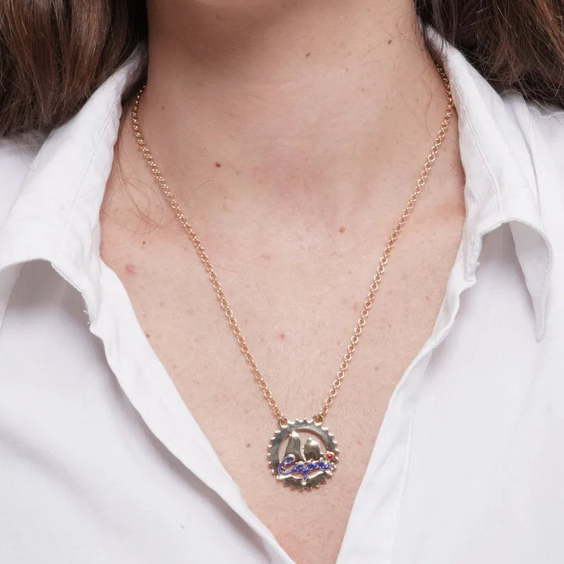 Collana in Metallo Faraglioni e Capri - BYSIMON gioielli