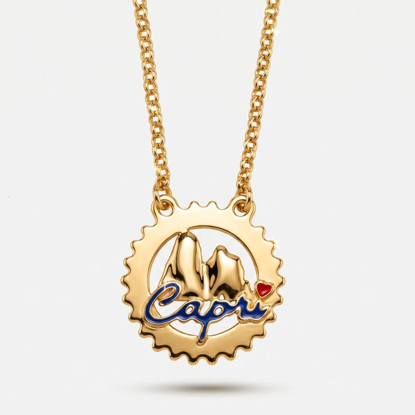 Collana in Metallo Faraglioni e Capri - BYSIMON gioielli