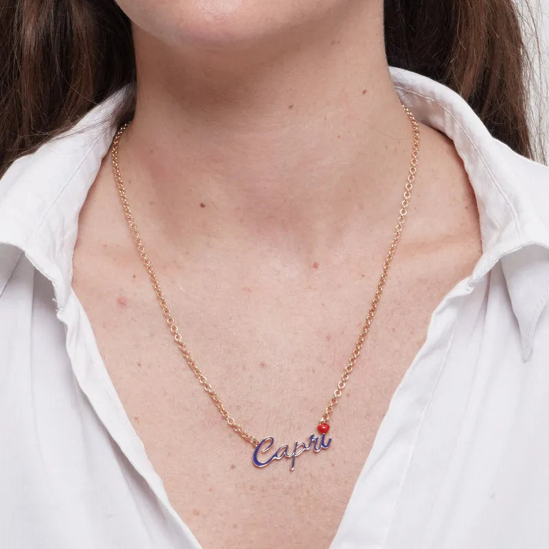 Collana in Metallo Capri