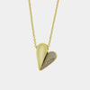Collana in Metallo Ciondolo cuore dorato veneziano