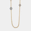 Collana in Metallo con maioliche siciliane