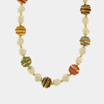 Collana in Metallo con pietre colorate miste, vivace AMOVENEZIA - gioiello BySimon