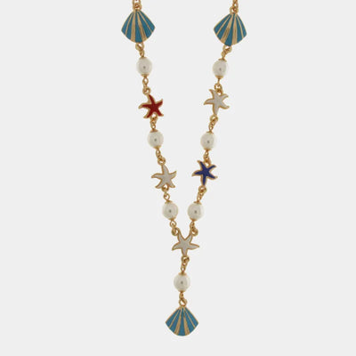 Collana con stelle marine e conchiglie | collane conchiglia | BYSIMON