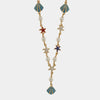 Collana in Metallo con stelle marine e conchiglie