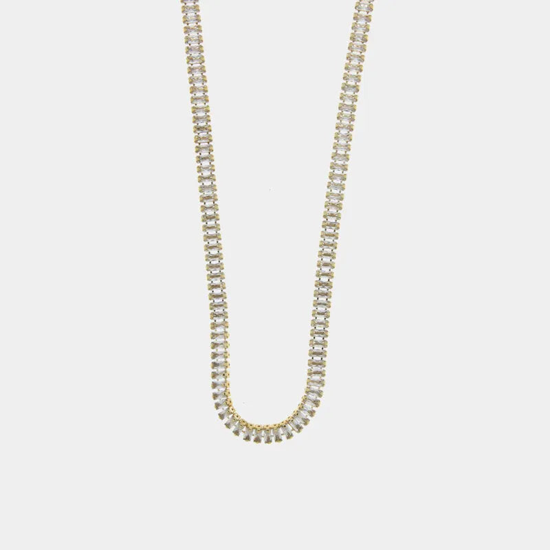 Collana in Metallo Sottile Argento