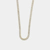 Collana in Metallo Sottile Argento