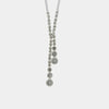 Collana in Metallo Goccia Pendente Lungo