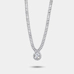 Collana in Metallo Girocollo Sottile Elegante - BYSIMON gioielli