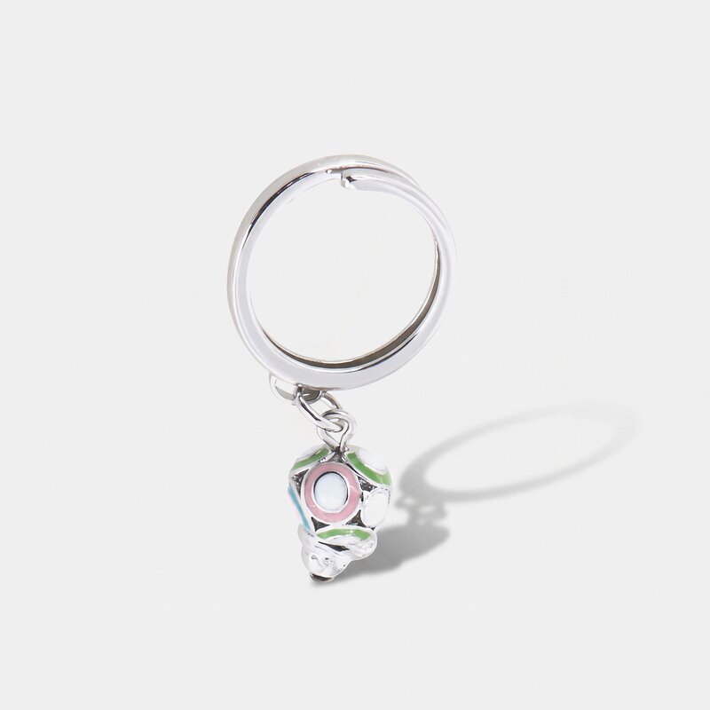Anello in Metallo con campana portafortuna impreziosita da smalti colorati - BYSIMON gioielli