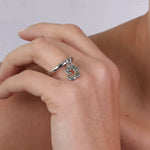 Anello in Metallo con numero portafortuna tredici AMONAPOLI - gioiello BySimon