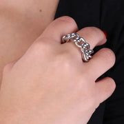 Anello in Metallo  in groumette