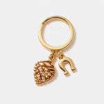 Anello in Metallo con pigna e ferro di cavallo - BYSIMON gioielli