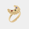 Anello in Metallo con luna