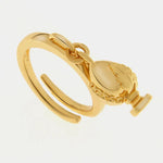 Anello pumo pugliese oro | pumi pugliesi portafortuna | BYSIMON