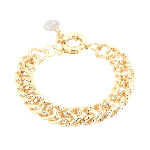 Bracciale in Metallo Elegante, a catena, ideale da indossare ogni giorno o un’originale idea regalo.