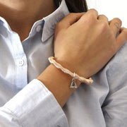 Bracciale in Metallo rigido a spirale elastica