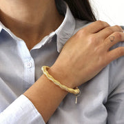 Bracciale in Metallo rigido a spirale elastica