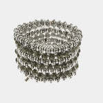 Bracciale in Metallo elastico con cristalli