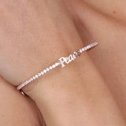 Bracciale in Metallo  con scritta ?PEACE