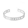 Bracciale in Metallo scritta forever e cristalli